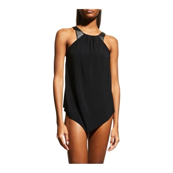 Magicsuit Moto Chic Rachel Tankini Top NWT - Picture 1 of 7